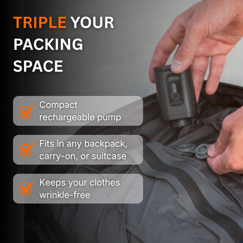 Airlockspro® Airlocks Compression Pack (1 Vacuum Pack)