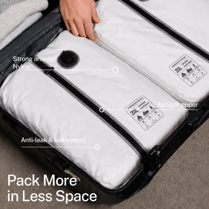 AirlocksPro® Automatic Vacuum Bags - White