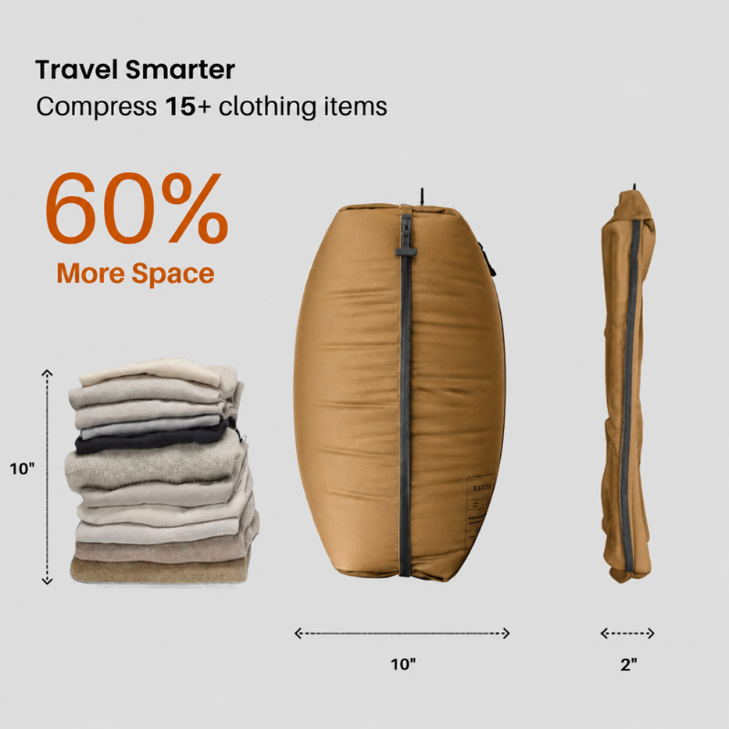 AirlocksPro® Automatic Vacuum Bags - Tan