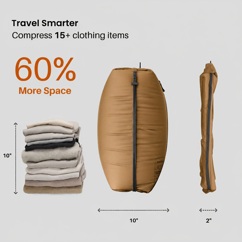 AirlocksPro® Automatic Vacuum Bags - Tan