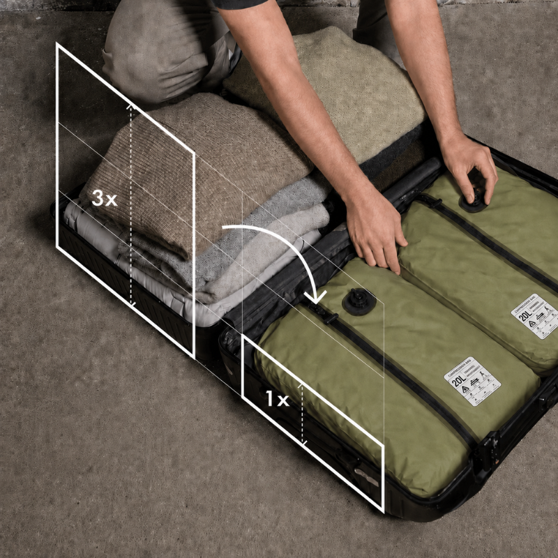 AirlocksPro® Automatic Vacuum Bags - Green