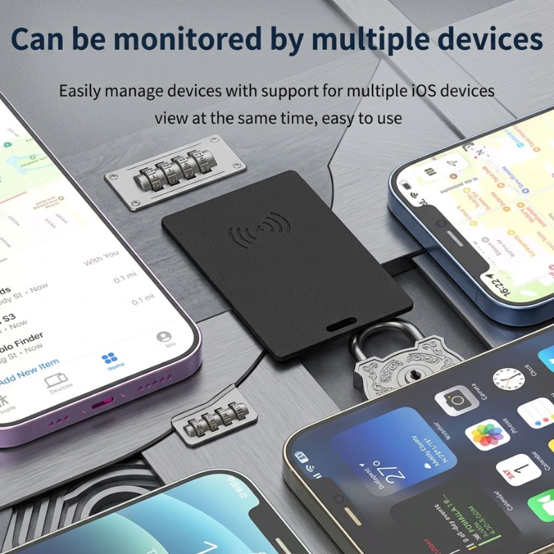 Airlockspro® Airlocks Ultra-Slim Card Locator