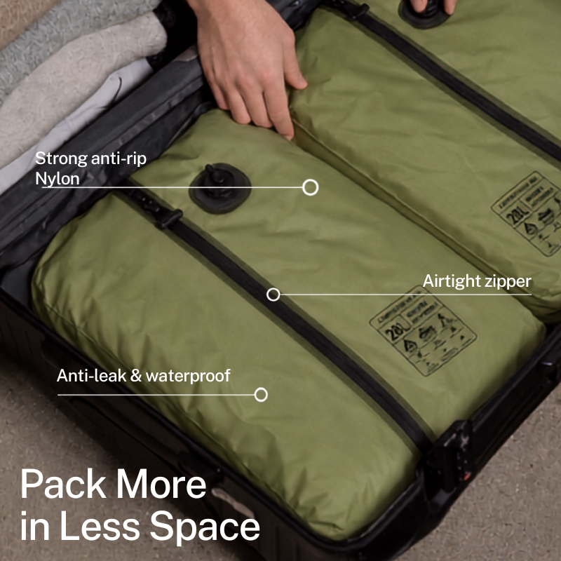AirlocksPro® Automatic Vacuum Bags - Green