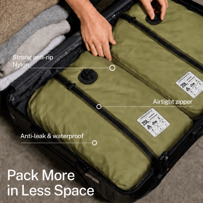 AirlocksPro® Automatic Vacuum Bags - Green