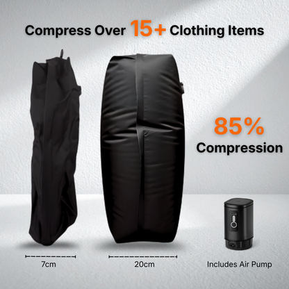 Airlockspro® Airlocks Smart Carry-On Travel Compression Pack