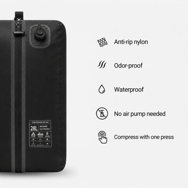 AirlocksPro® Automatic Vacuum Bags - Black