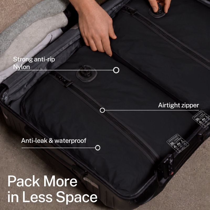 AirlocksPro® Automatic Vacuum Bags - Black