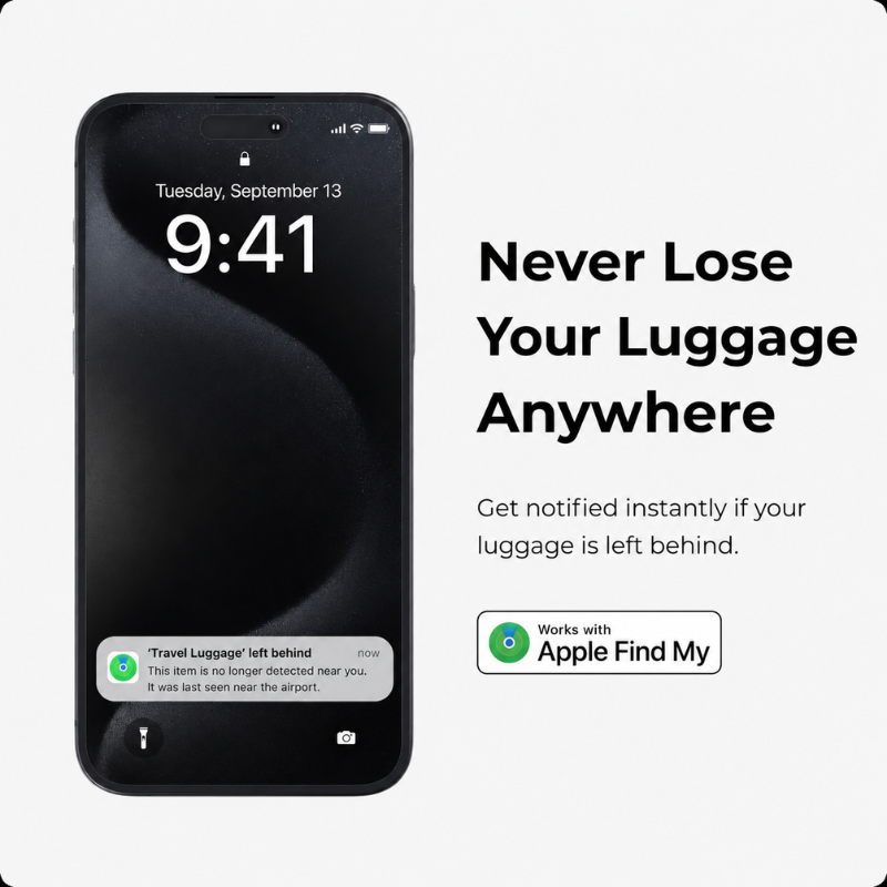 Airlockspro® Luggage Tag