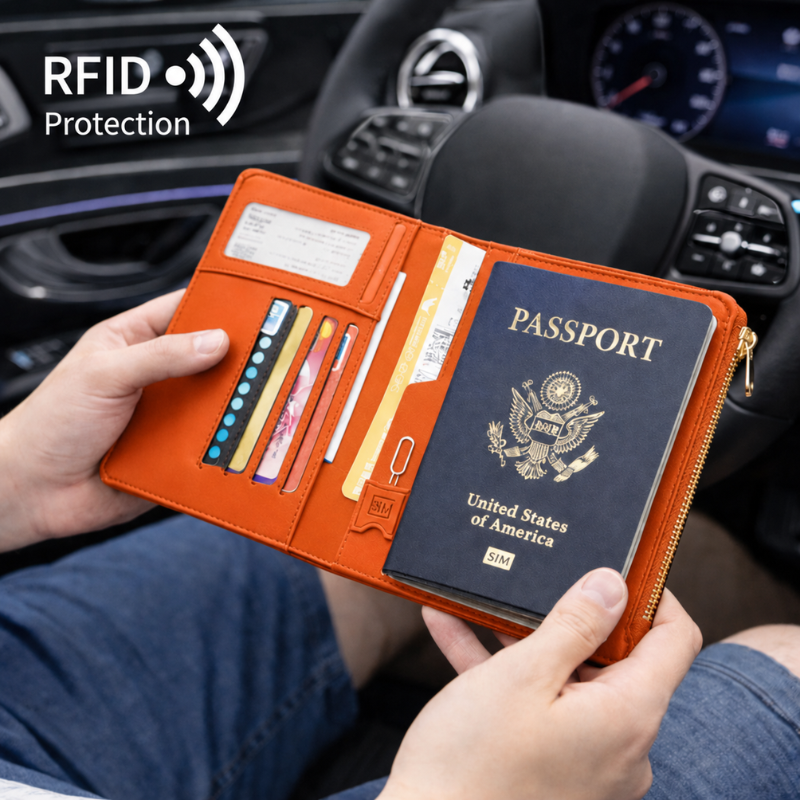 AirlocksPro® Passport Travel Wallet