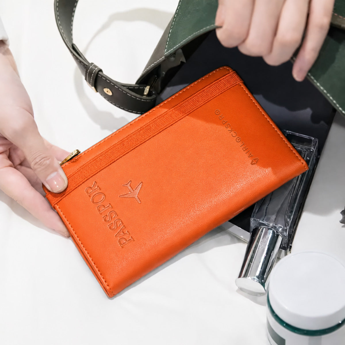 AirlocksPro® Passport Travel Wallet