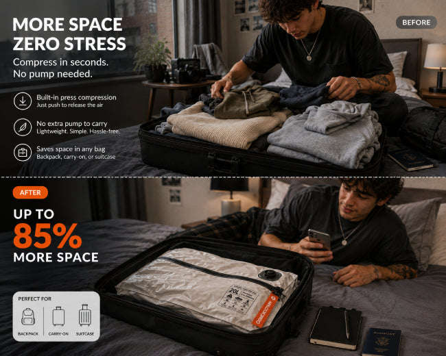 Works with the bag you already own.