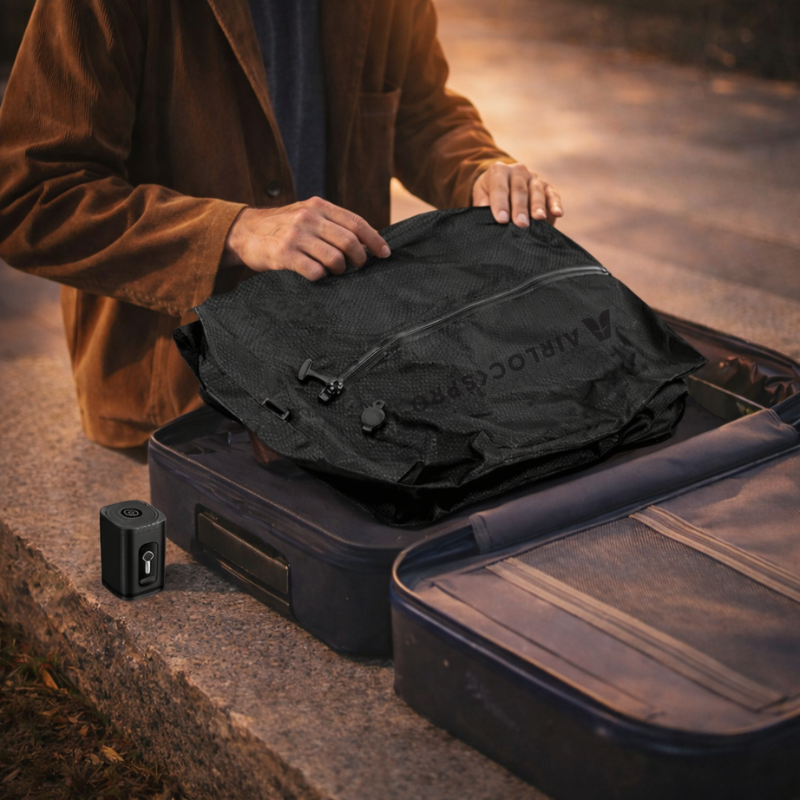 Airlockspro® Airlocks Smart Carry-On Travel Compression Pack