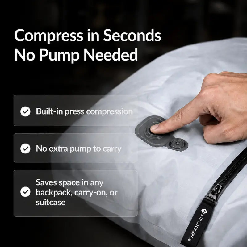 AirlocksPro® Automatic Vacuum Bags - White